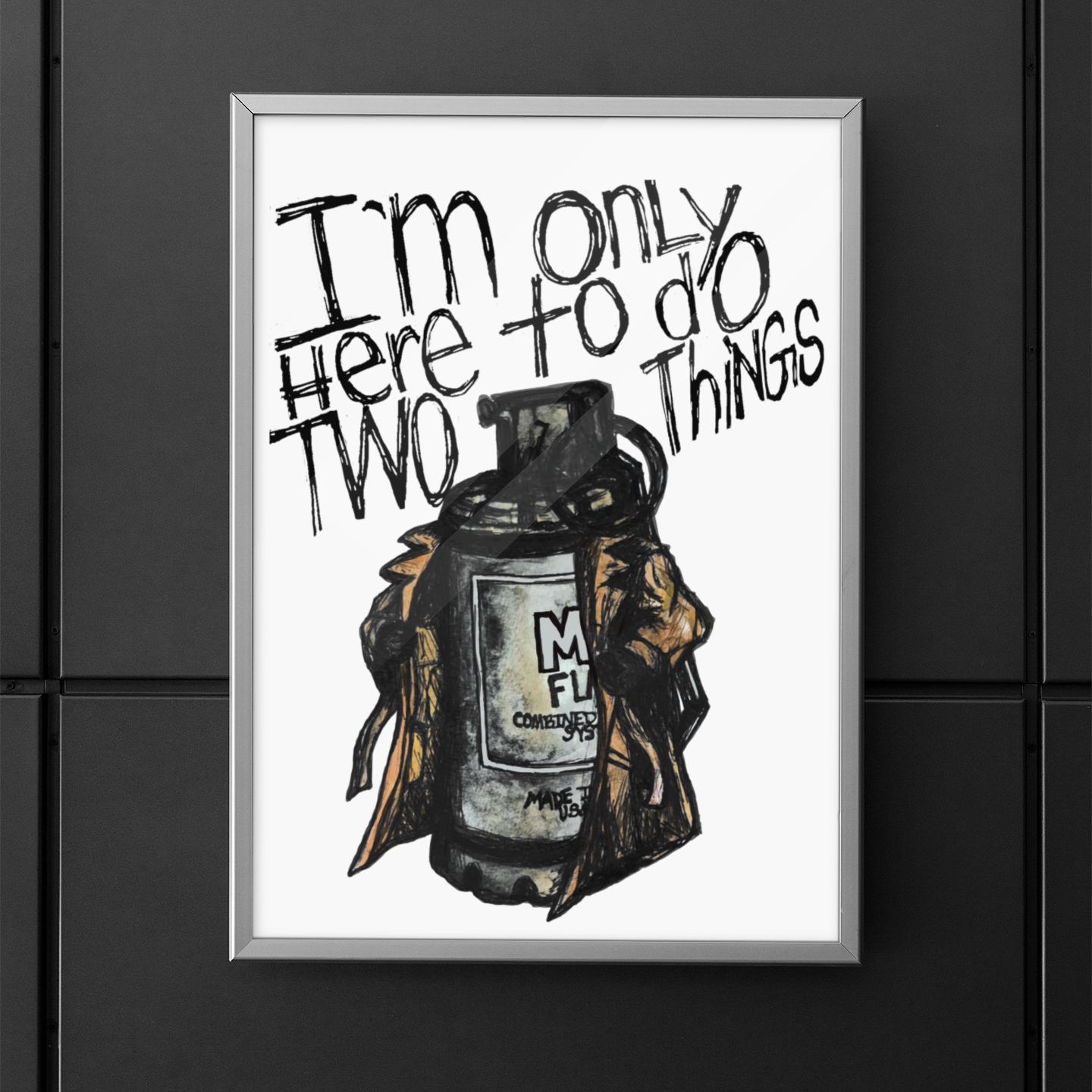 Print (11" x14") - "Flash Bang"