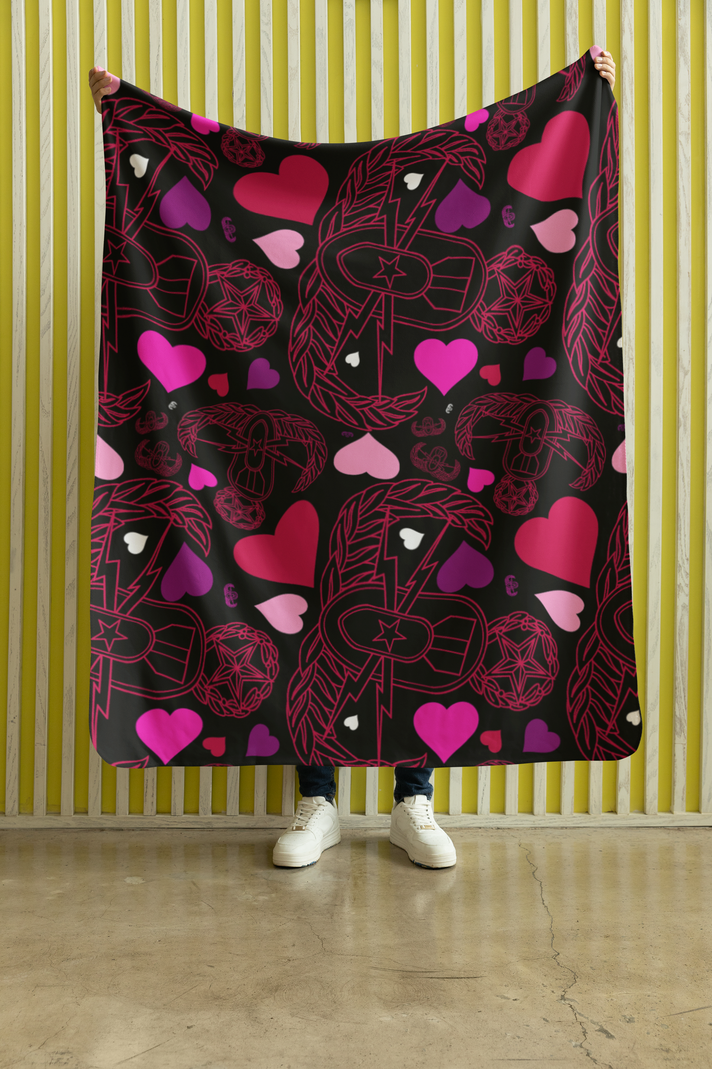 Pre-Order "EOD Valentine" Plush Throw Blanket