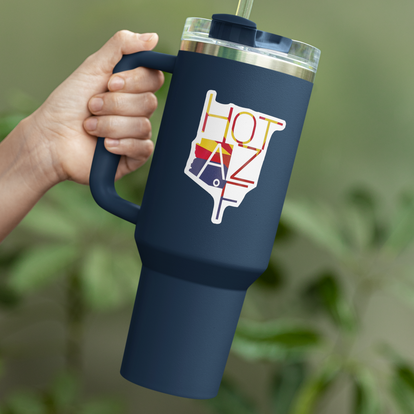 Vinyl Sticker/Decal - "Hot AZ F" (Classic)