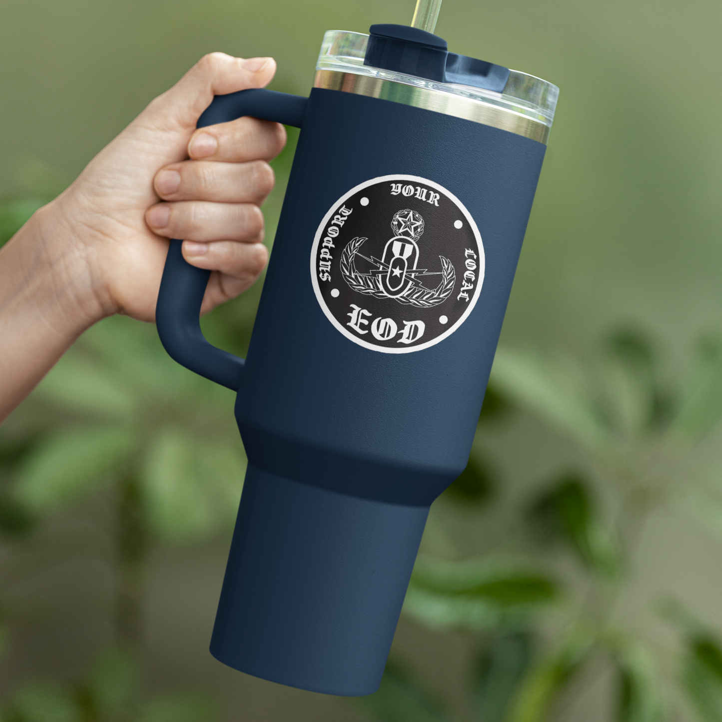 Vinyl Sticker/Decal - "Support Your Local EOD"