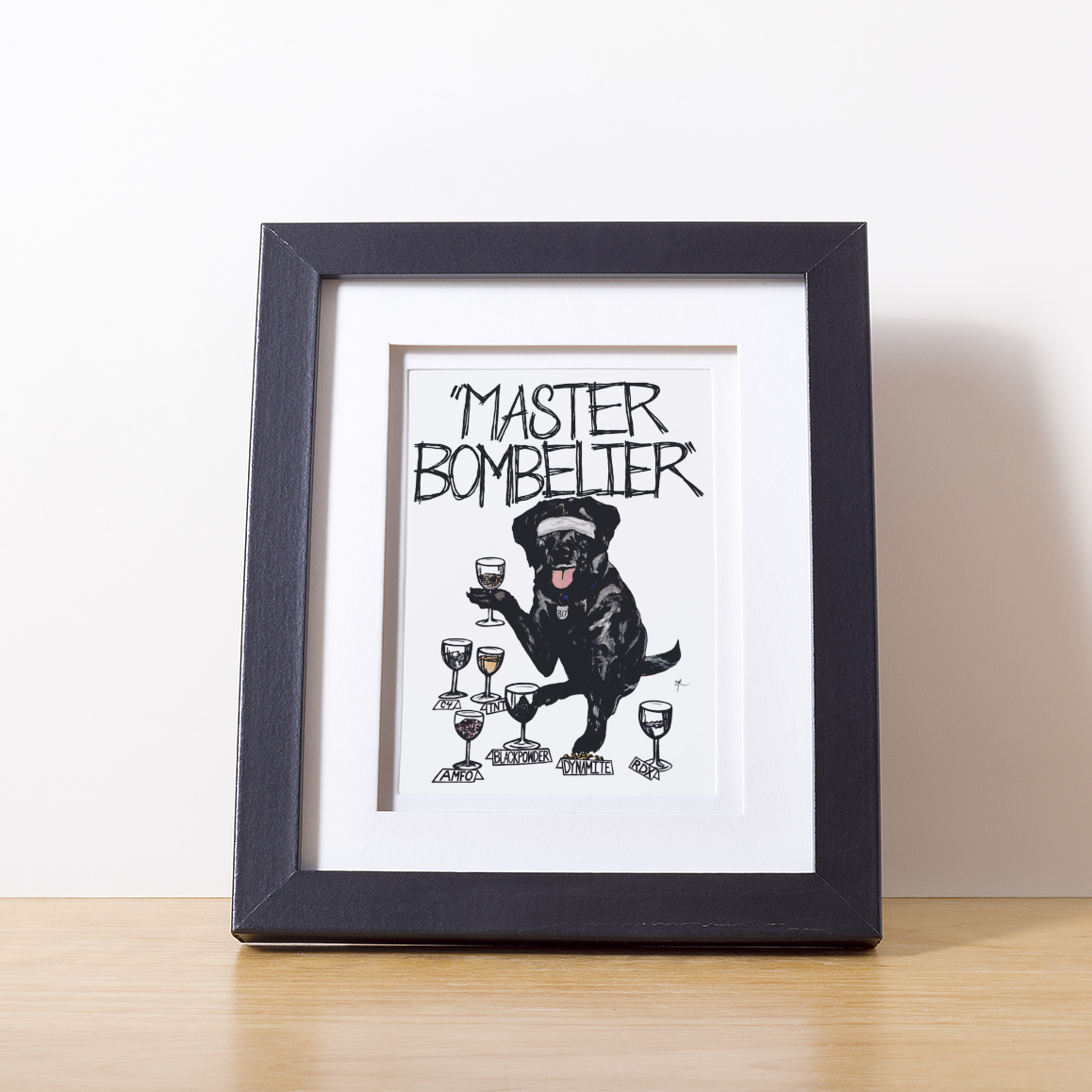 Print (8" x 10") - "Master Bombelier"