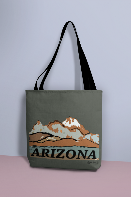 Arizona Mountains Tote Bag