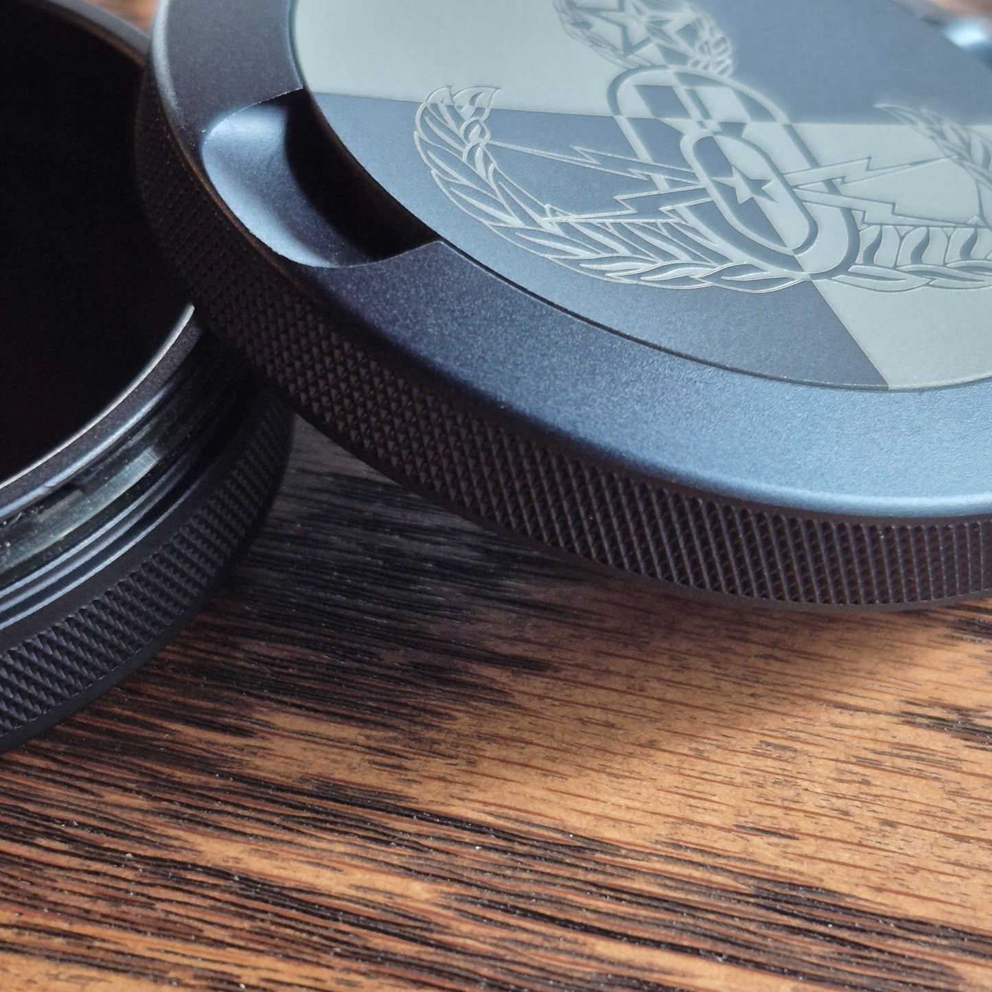 Smokeless Nicotine Container - "Master Badge"