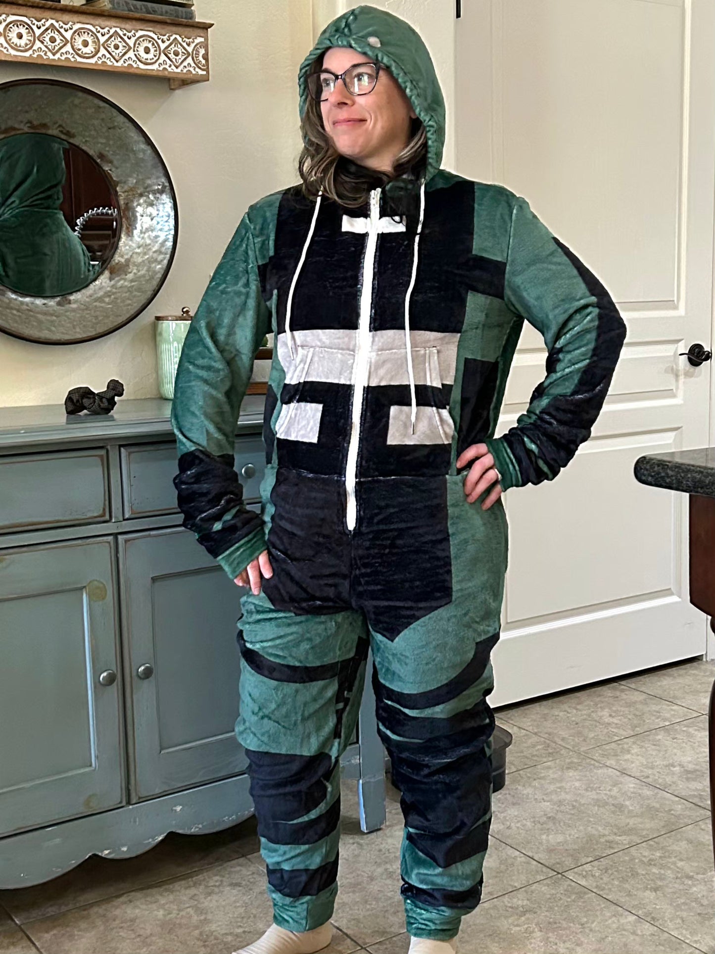 Adult Plush Onesie - "Bombsuit"