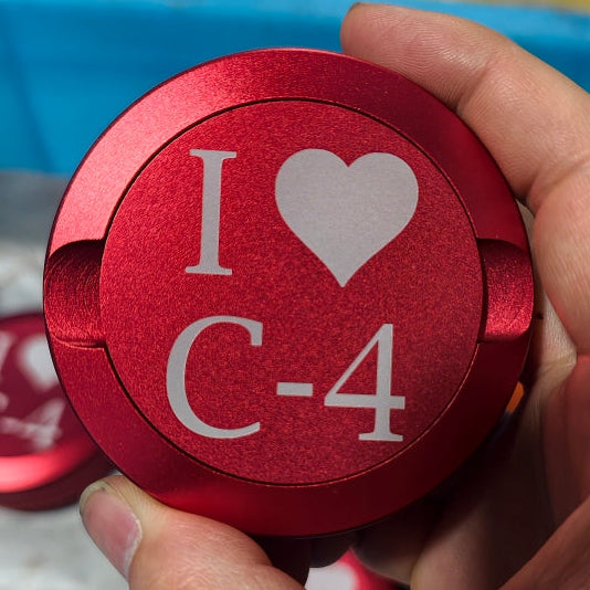 Pre-Order: Smokeless Nicotine Container - "I Heart C-4"