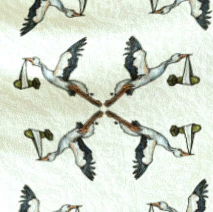 Plush Throw Blanket - "Special Delivery"