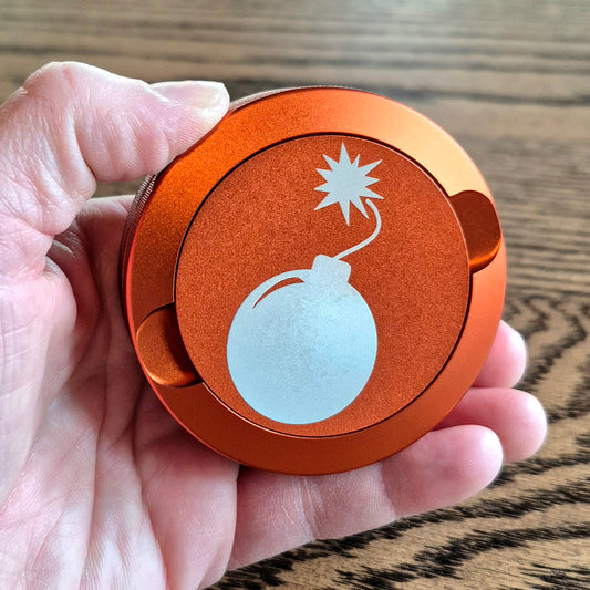 Smokeless Nicotine Container - "Old School Bomb"
