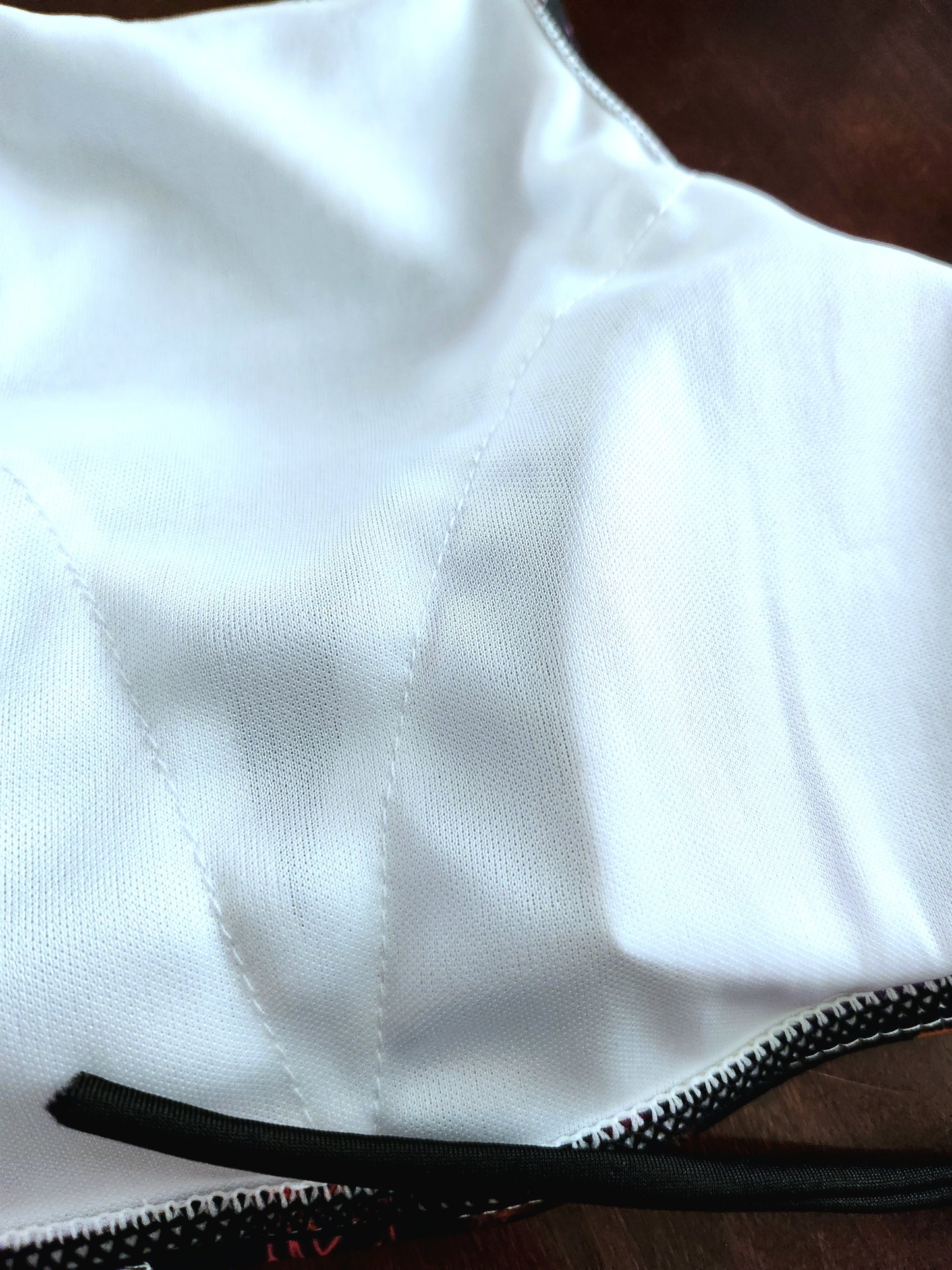 Women's High Neck Bikini - "EOD Mixed Badges" (Purple/Yellow on Black)