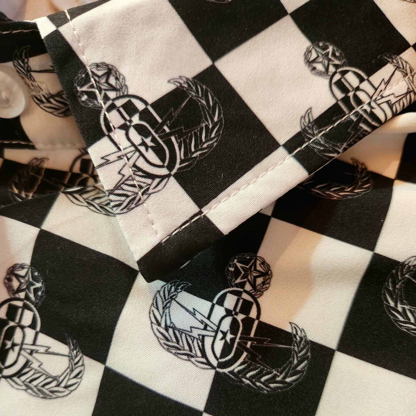 Hawaiian Shirt - "EOD Checkered Flag"