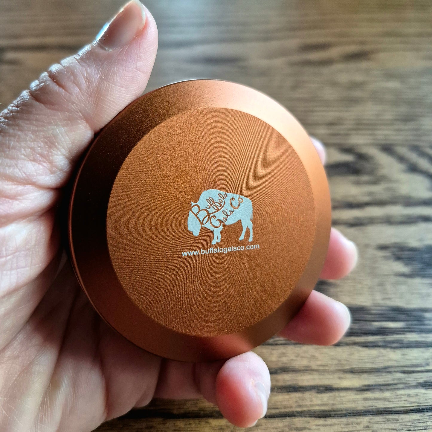 Smokeless Nicotine Container - "EOD Coin" (Copper)
