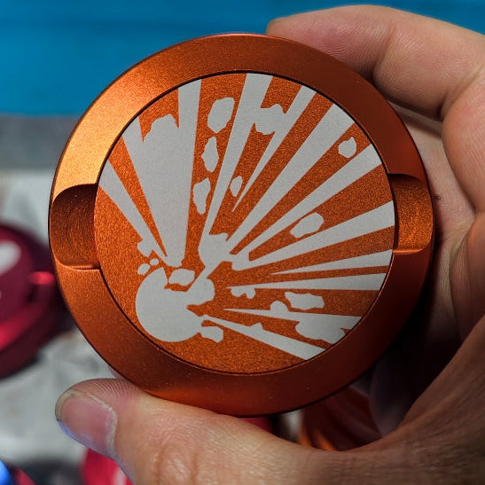Pre-Order: Smokeless Nicotine Container - "High Explosives Hazard"