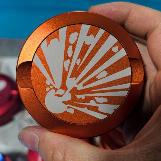 Pre-Order: Smokeless Nicotine Container - "High Explosives Hazard"