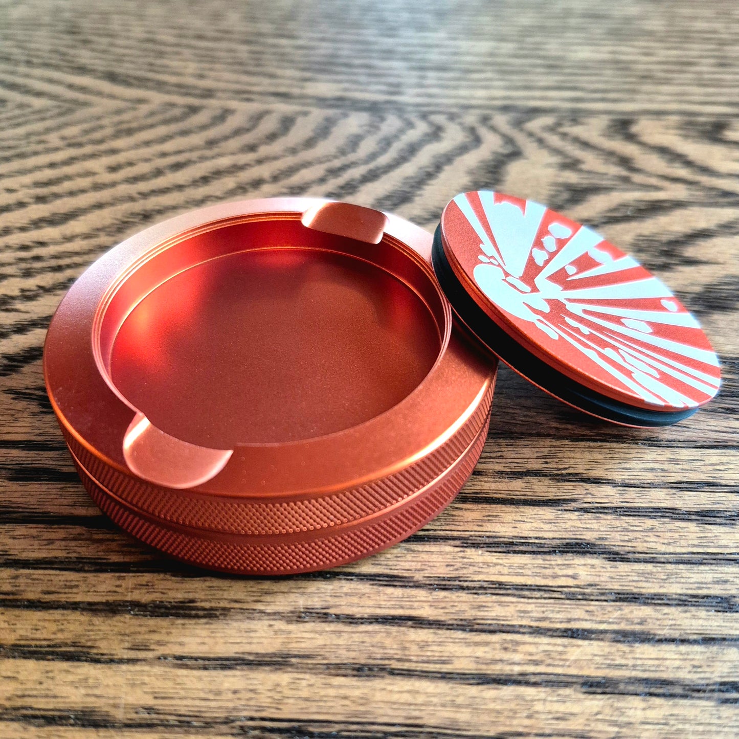 Smokeless Nicotine Container - "High Explosives Hazard"