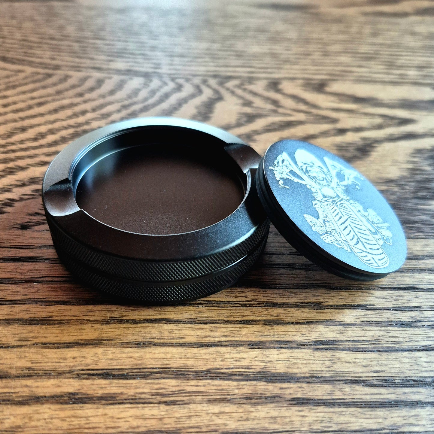 Smokeless Nicotine Container - "Bomb Suit Biker"