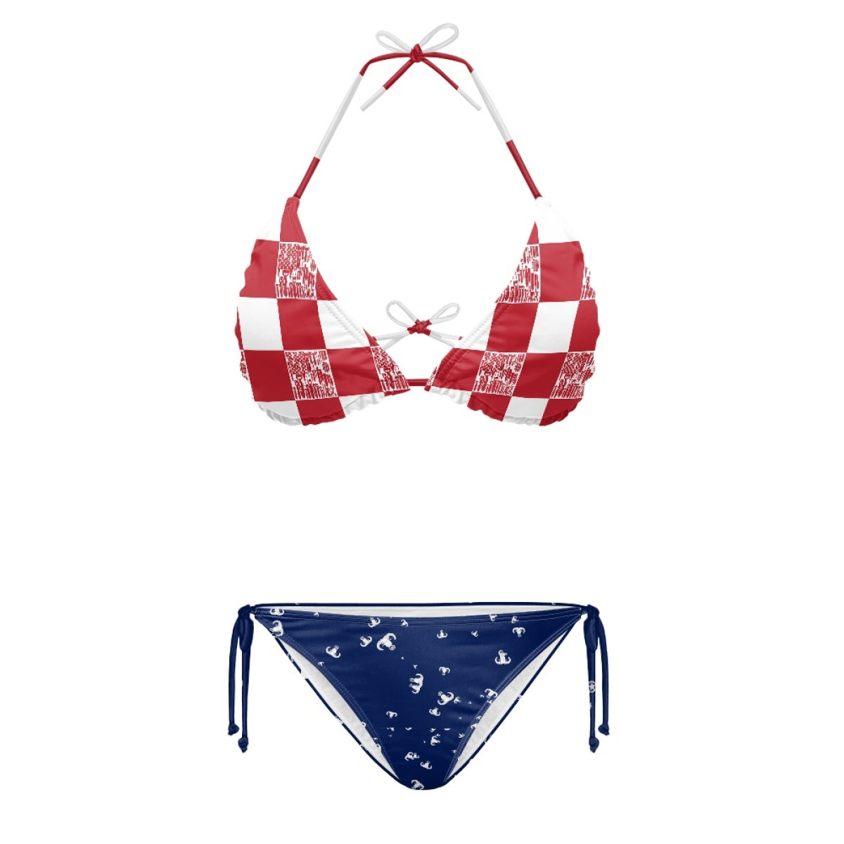 Women's String Bikini Style 1 - "EOD Picnic"