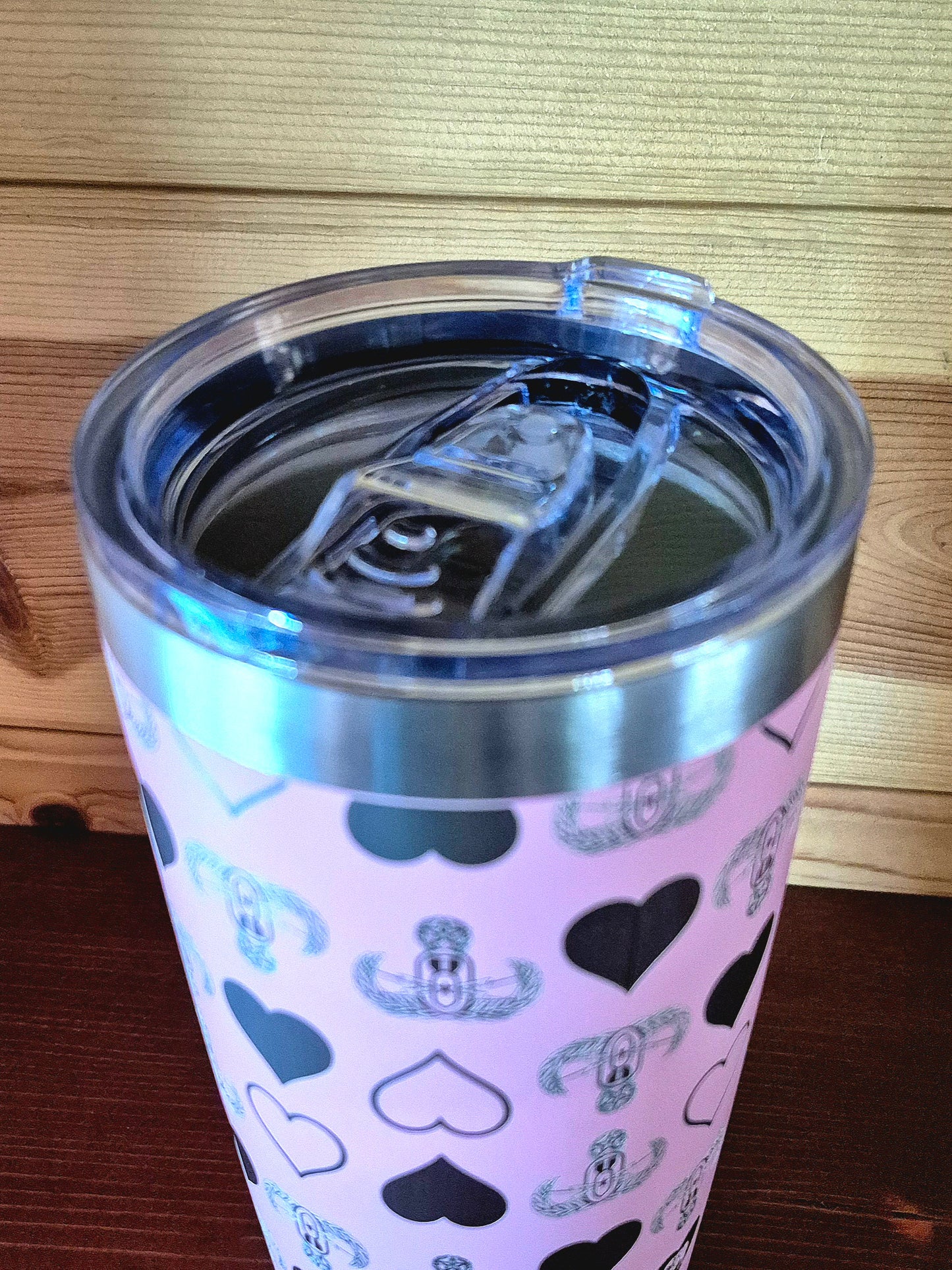 Tumbler - "I Heart EOD" (Pink)