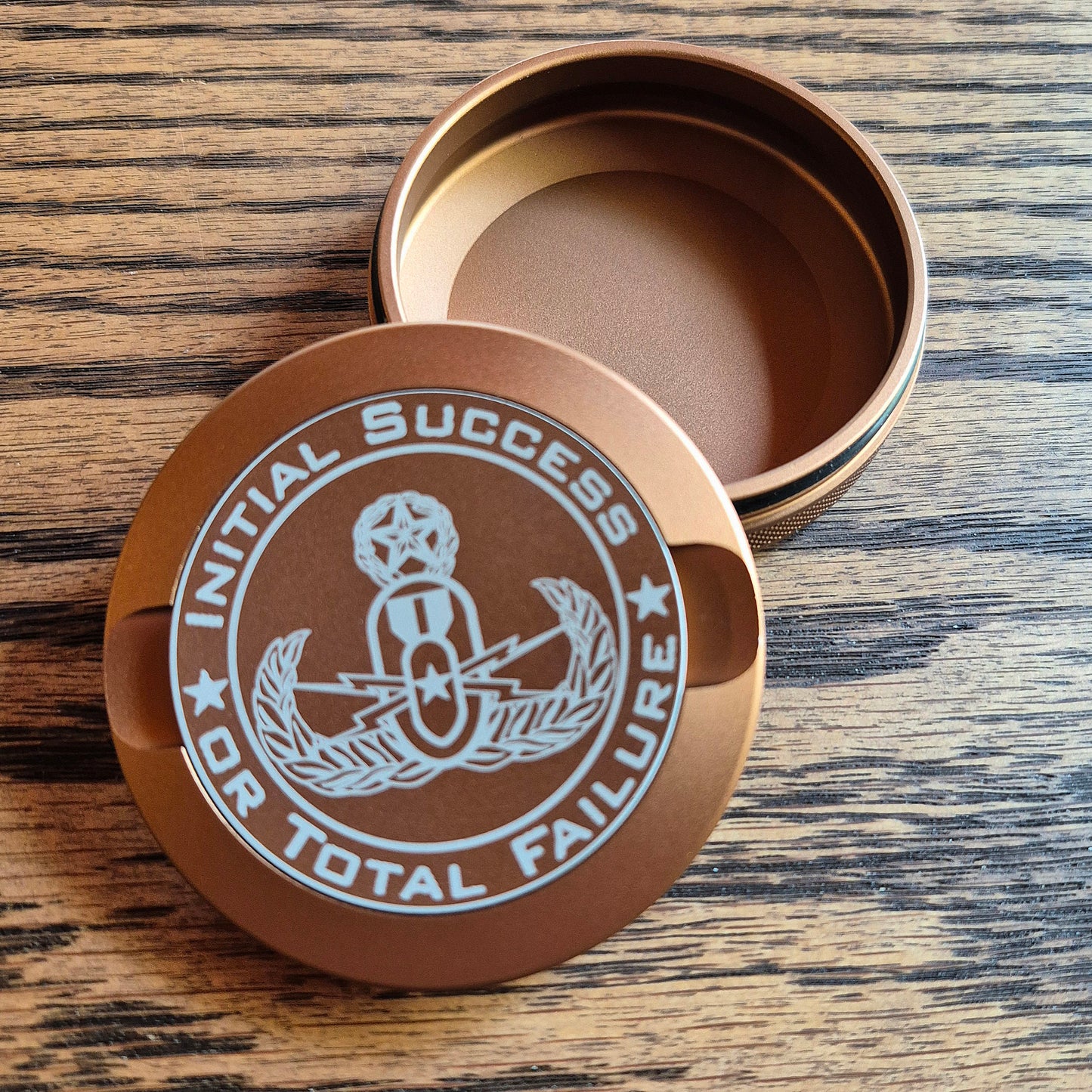 Smokeless Nicotine Container - "EOD Coin"