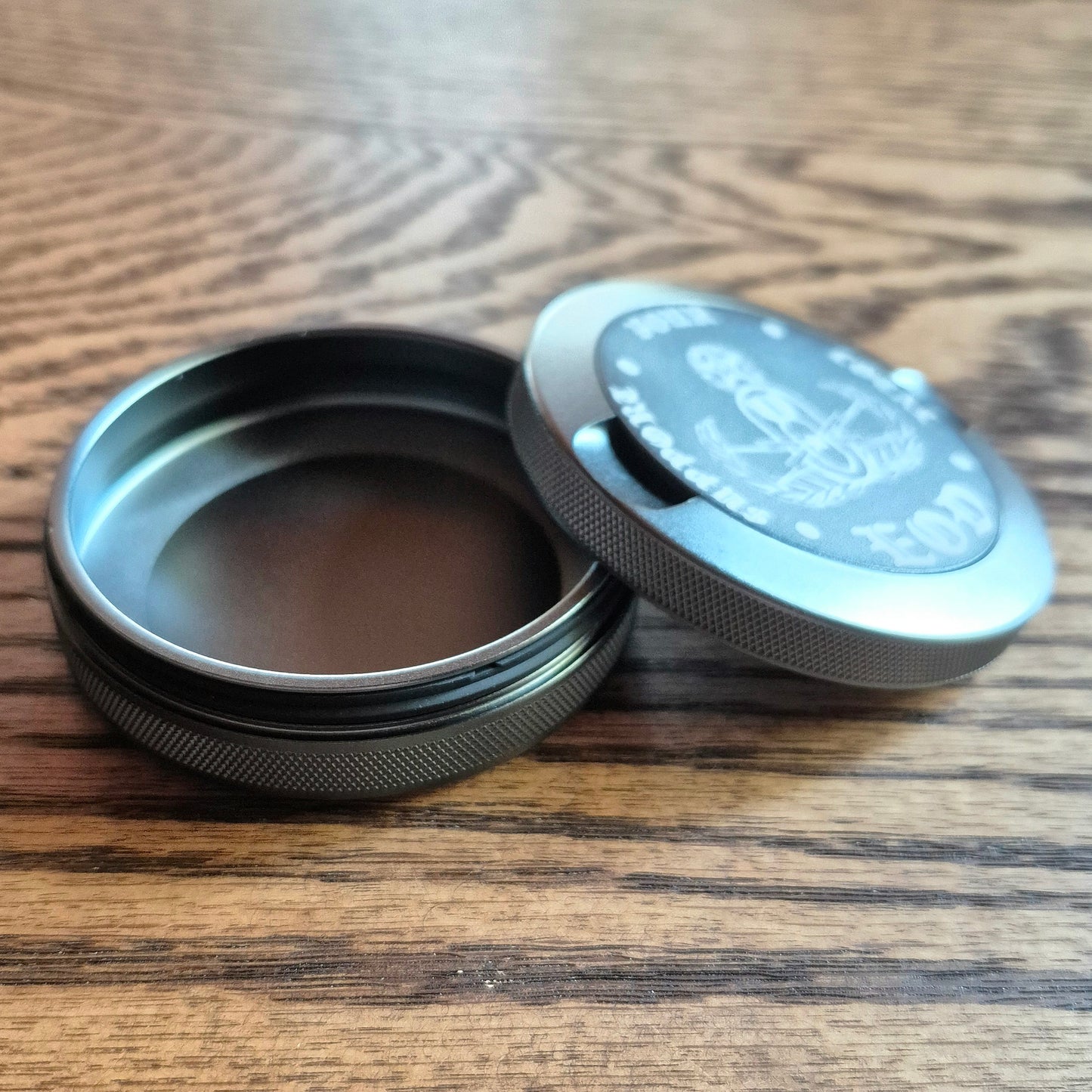 Smokeless Nicotine Container - "Support Your Local EOD"