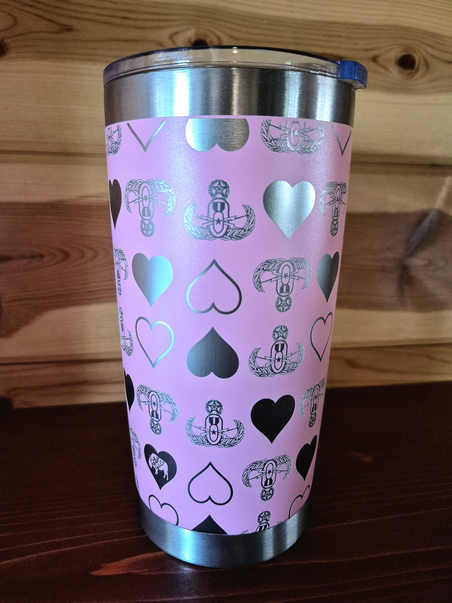 Tumbler - "I Heart EOD" (Pink)