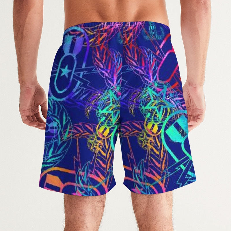 Men's Swim Trunks - "It's 5 o'clock Somewhere"