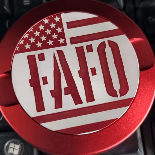 Pre-Order: Smokeless Nicotine Container - "FAFO American Flag"