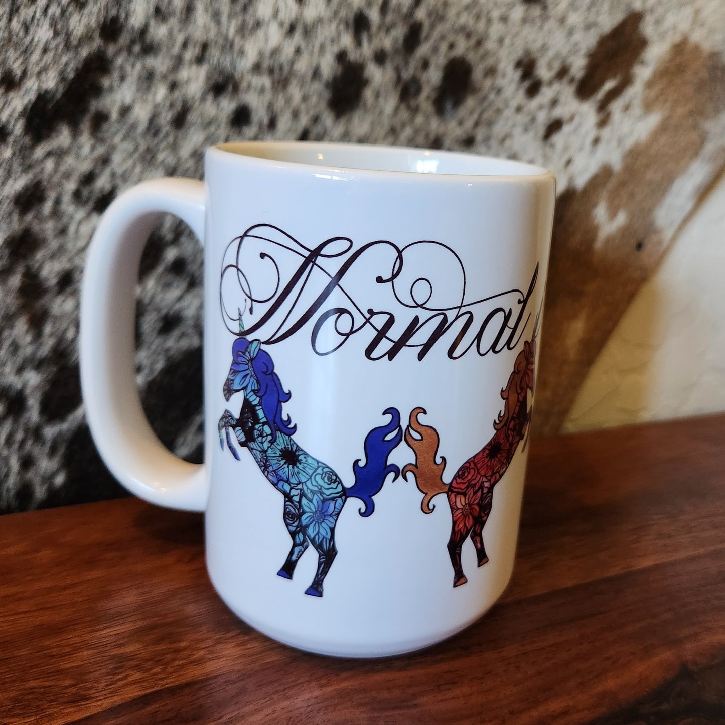 Tatted Unicorns "Normal is Boring" Mug