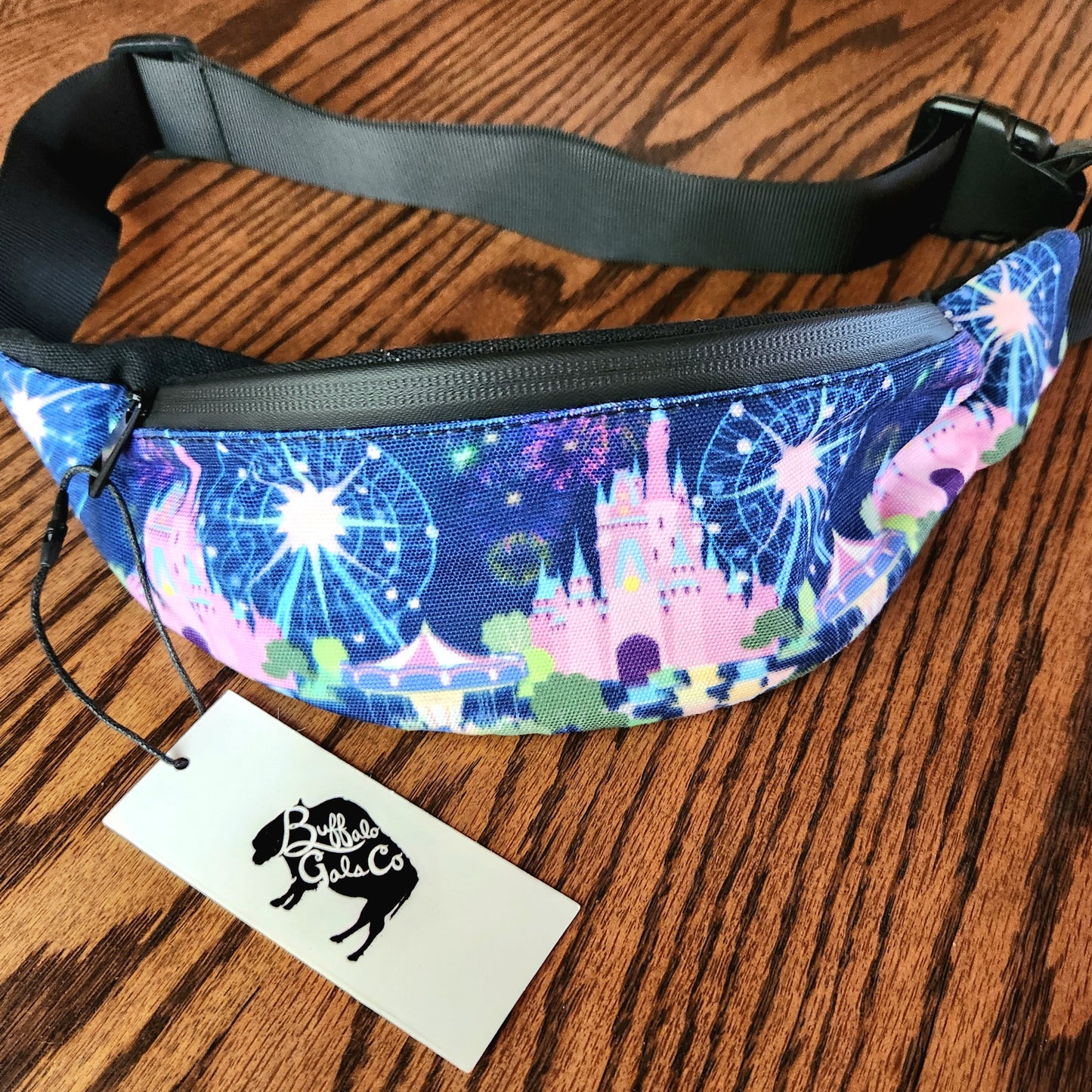 Print On Demand - Crossbody Sling Bag - "Amusement Park"