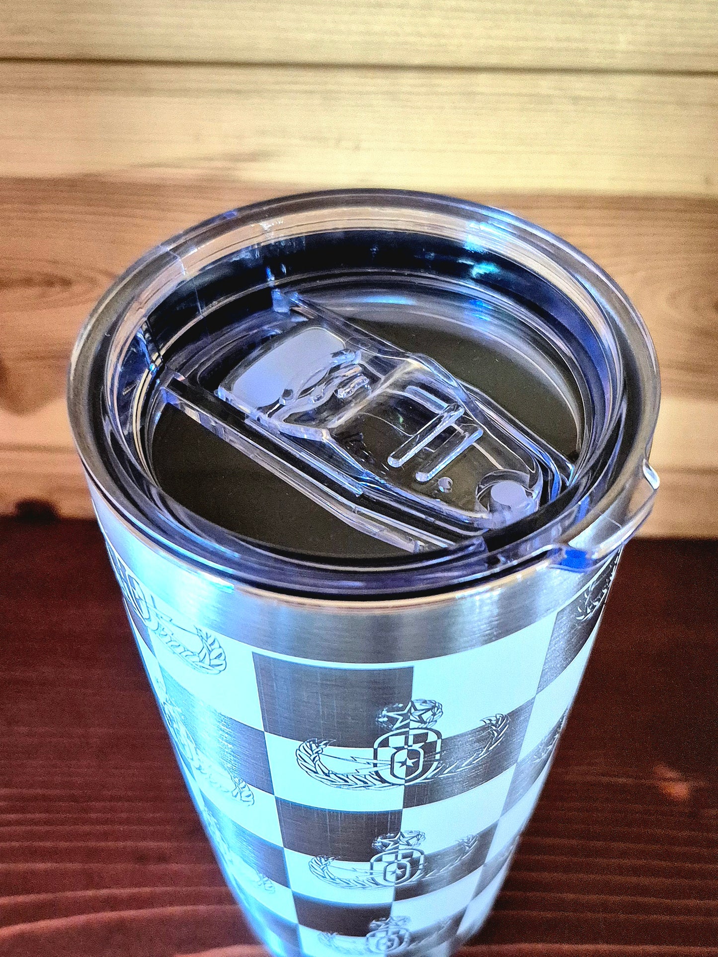Tumbler - "EOD Checkered Flag"