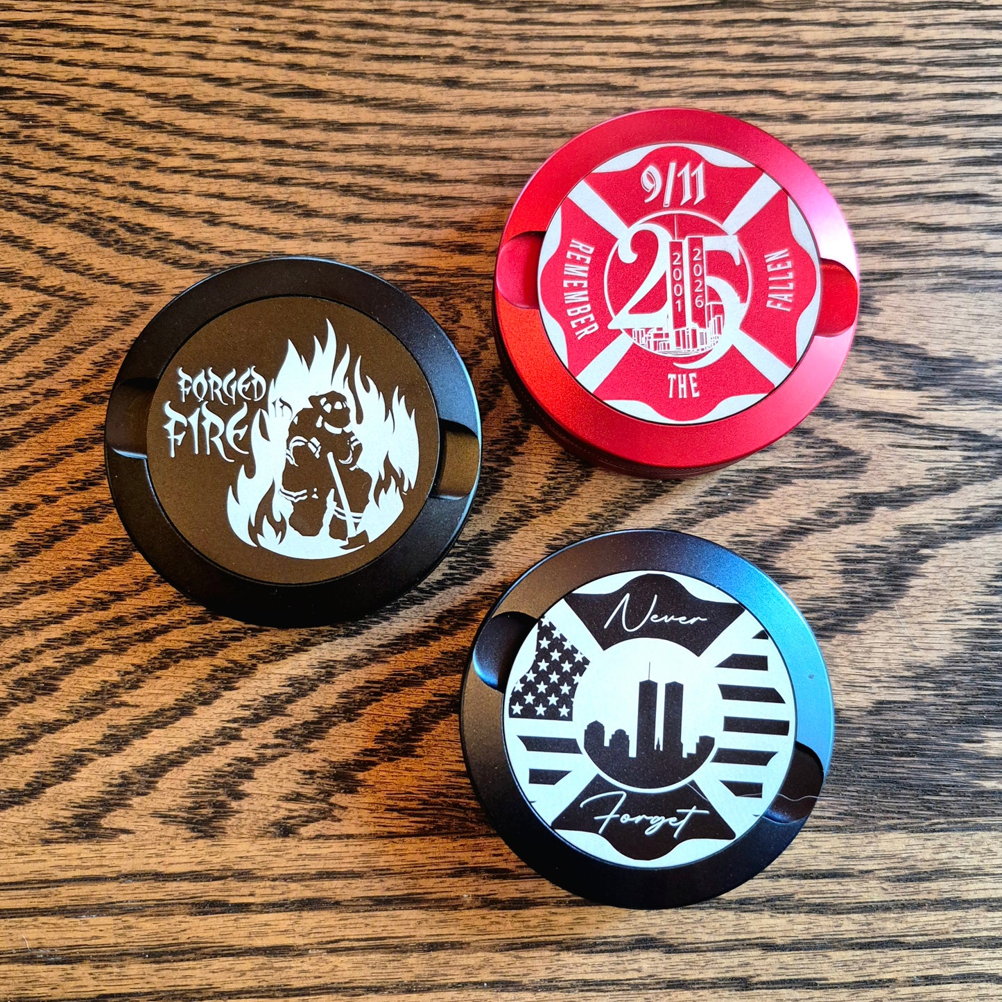 Smokeless Nicotine Container - "Forged in Fire"