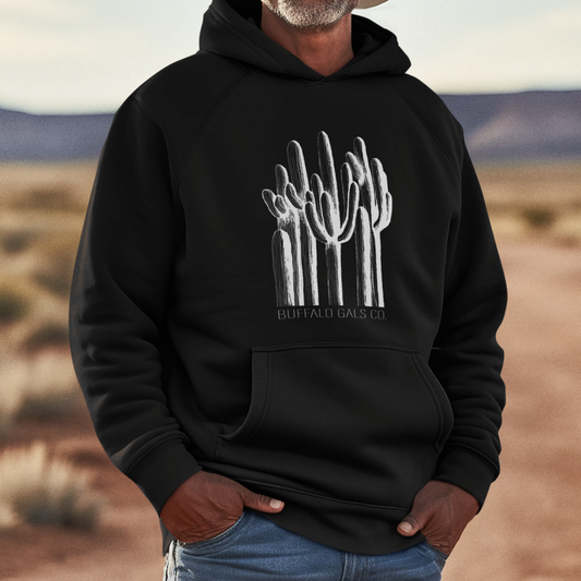Hoodie Sweat Shirt - "Saguaro Forest"
