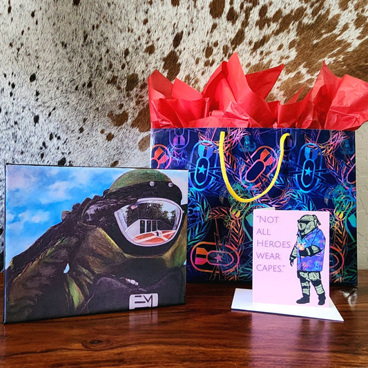 Canvas Print Gift Set (8"x10") - "Respect & Reflect"