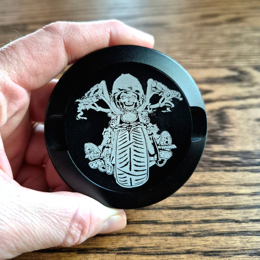 Smokeless Nicotine Container - "Bomb Suit Biker"
