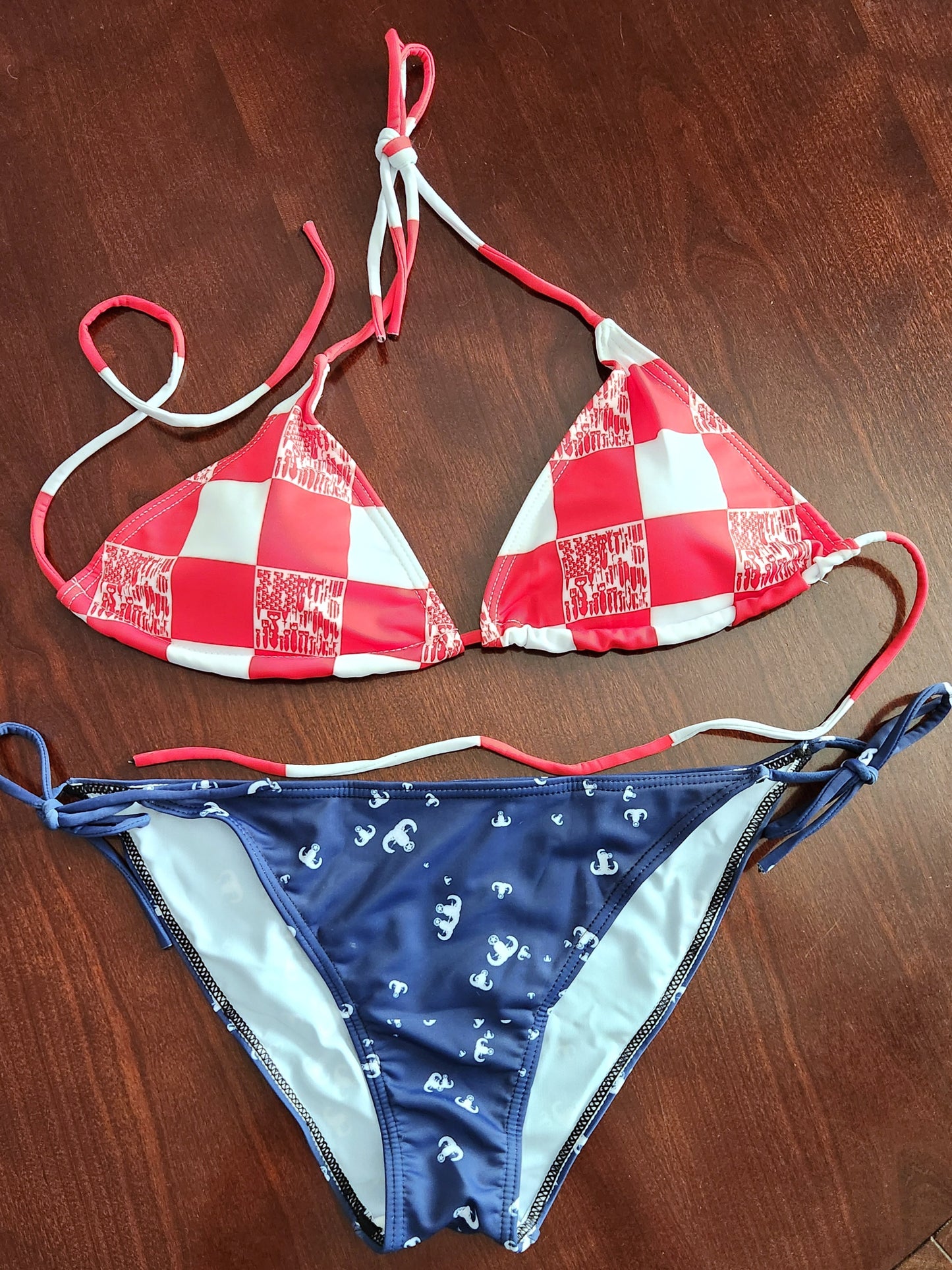 Women's String Bikini Style 1 - "EOD Picnic"