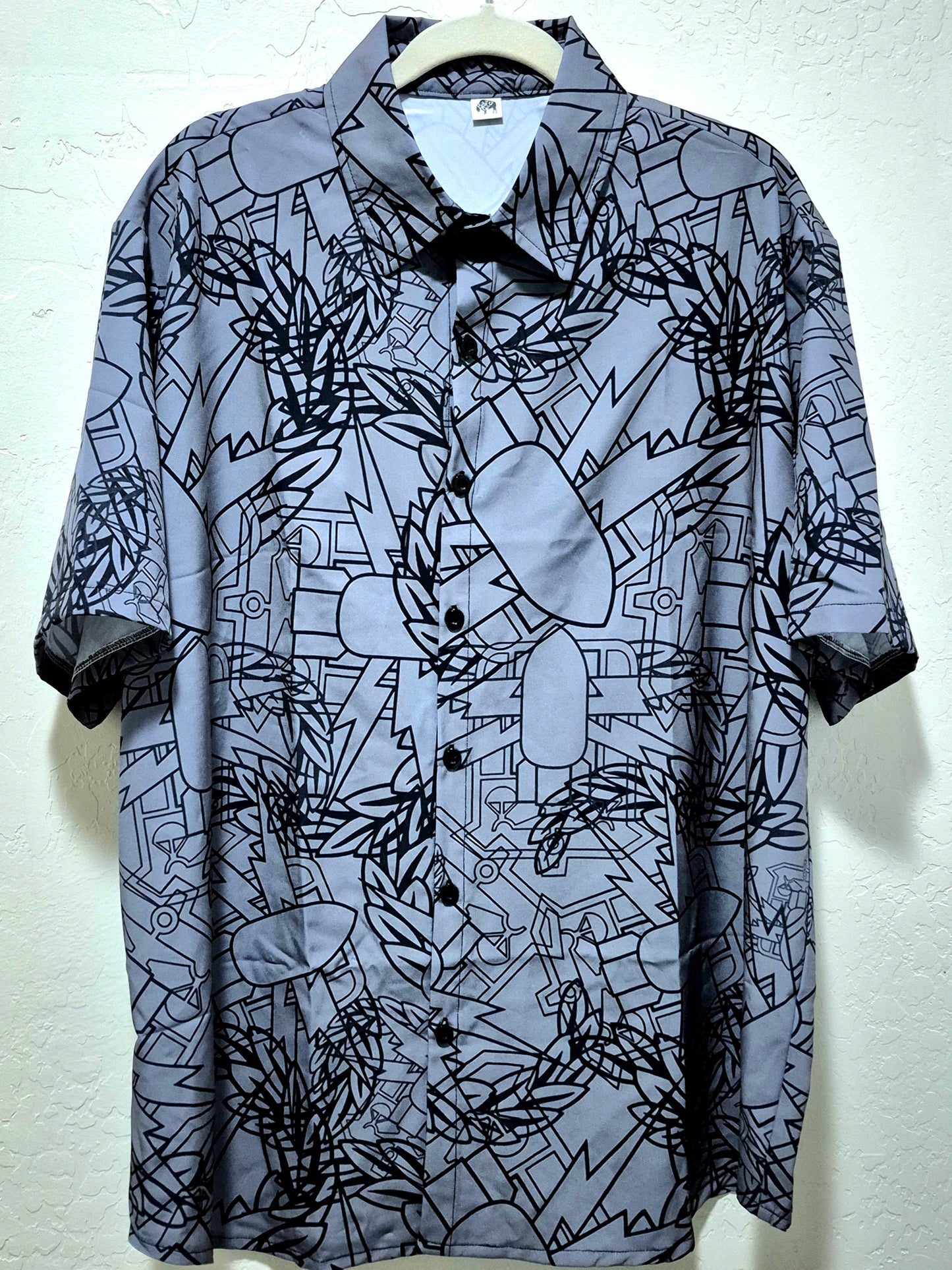 Hawaiian Shirt - "It's 5 o'clock Somewhere" (HDS/PSBT Grey)