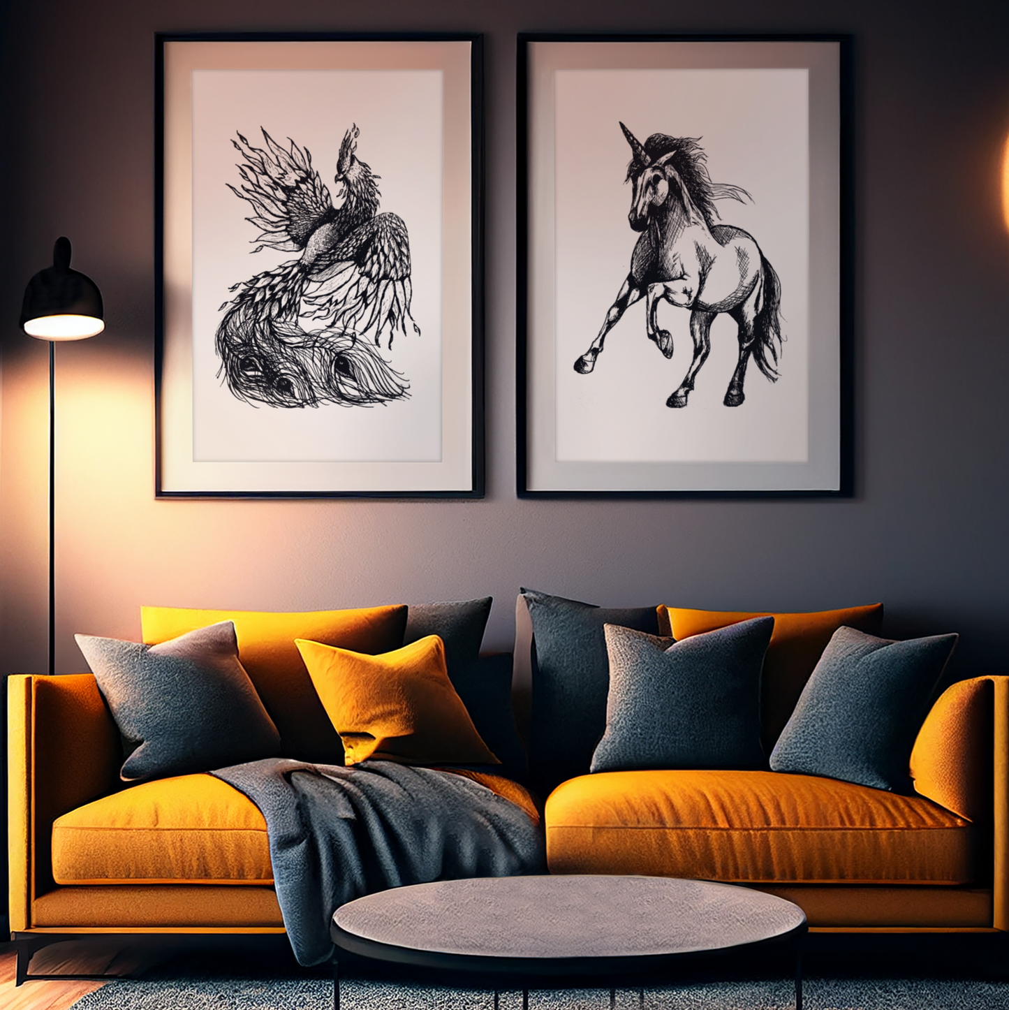 Print (8" x10") - "Unicorn"