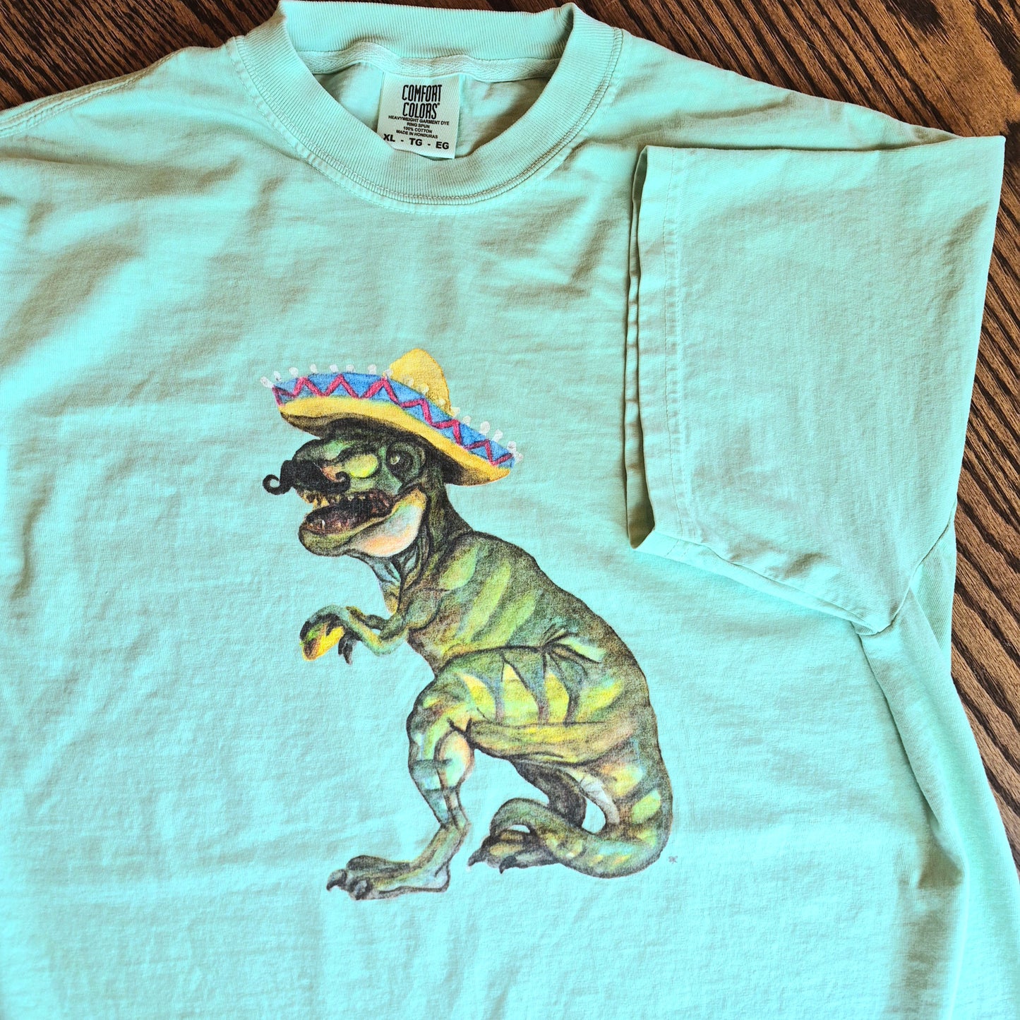 Comfort T-Shirt - "Taco Dino"