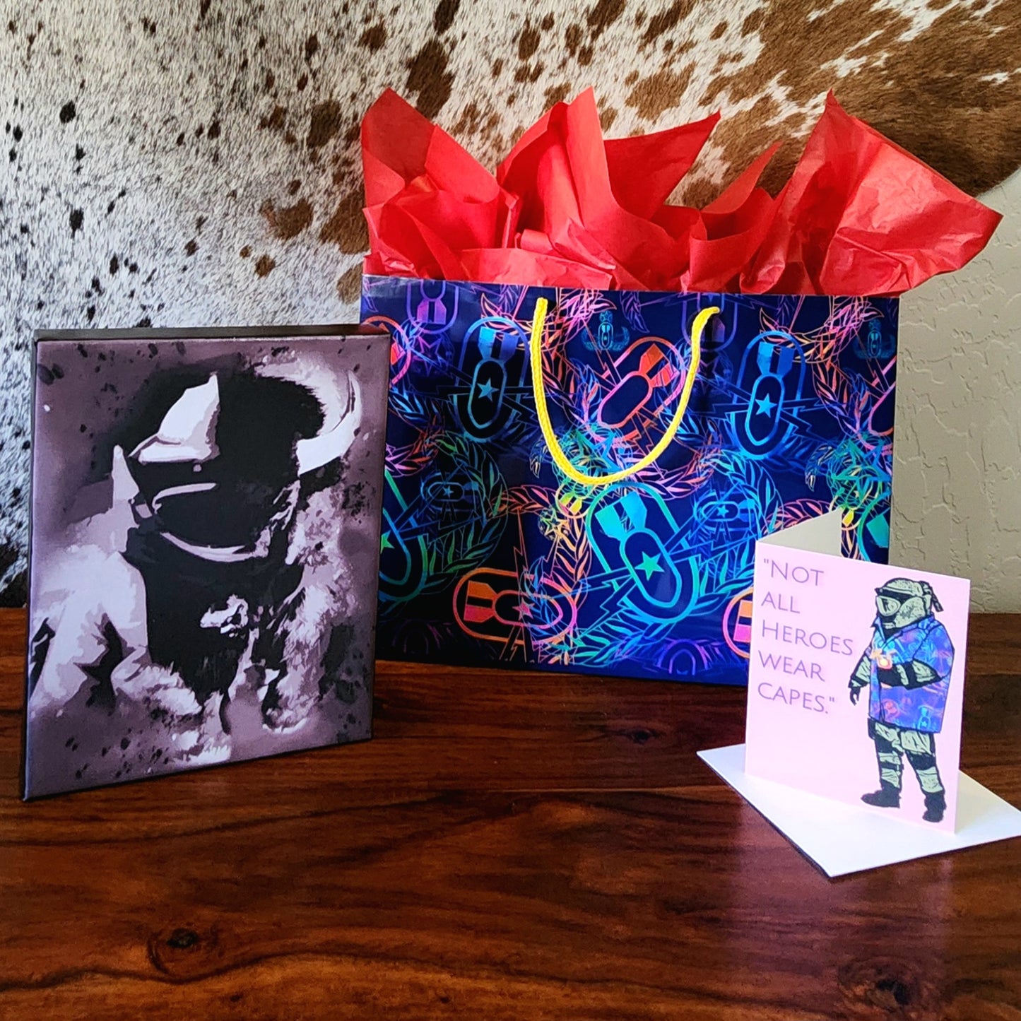 Canvas Print Gift Set (8"x10") - "Into the Storm"