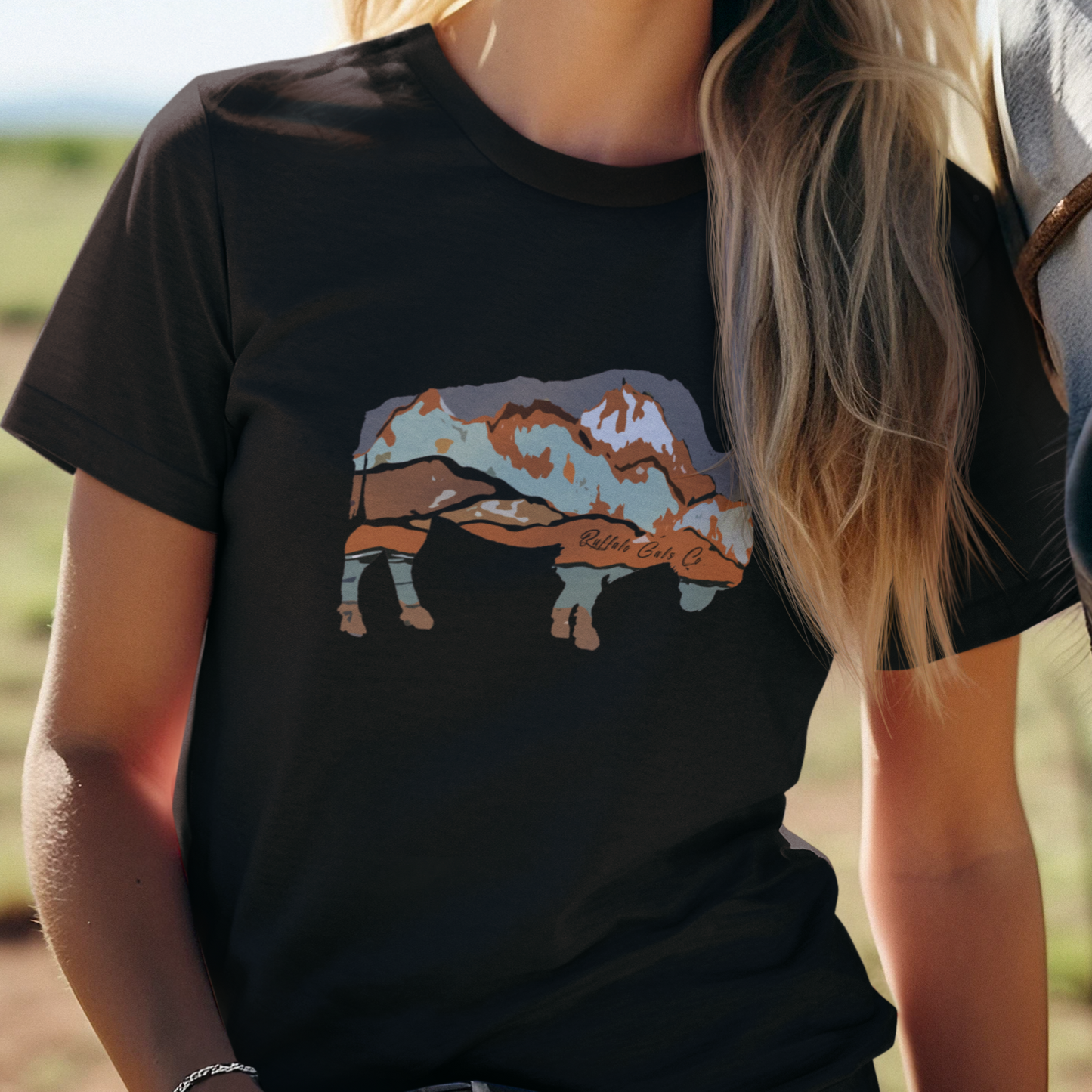 T-Shirt - "AZ Mountains Bison"