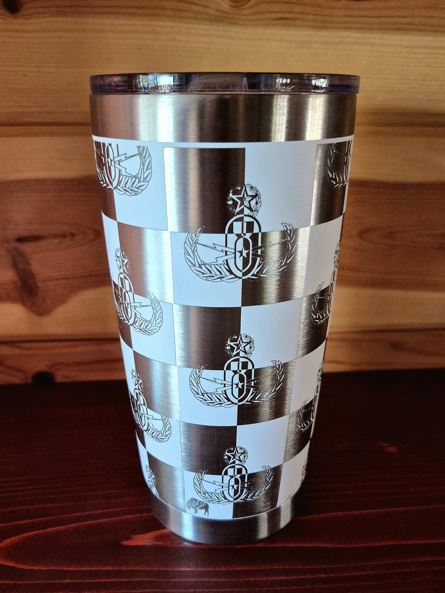 Tumbler - "EOD Checkered Flag"