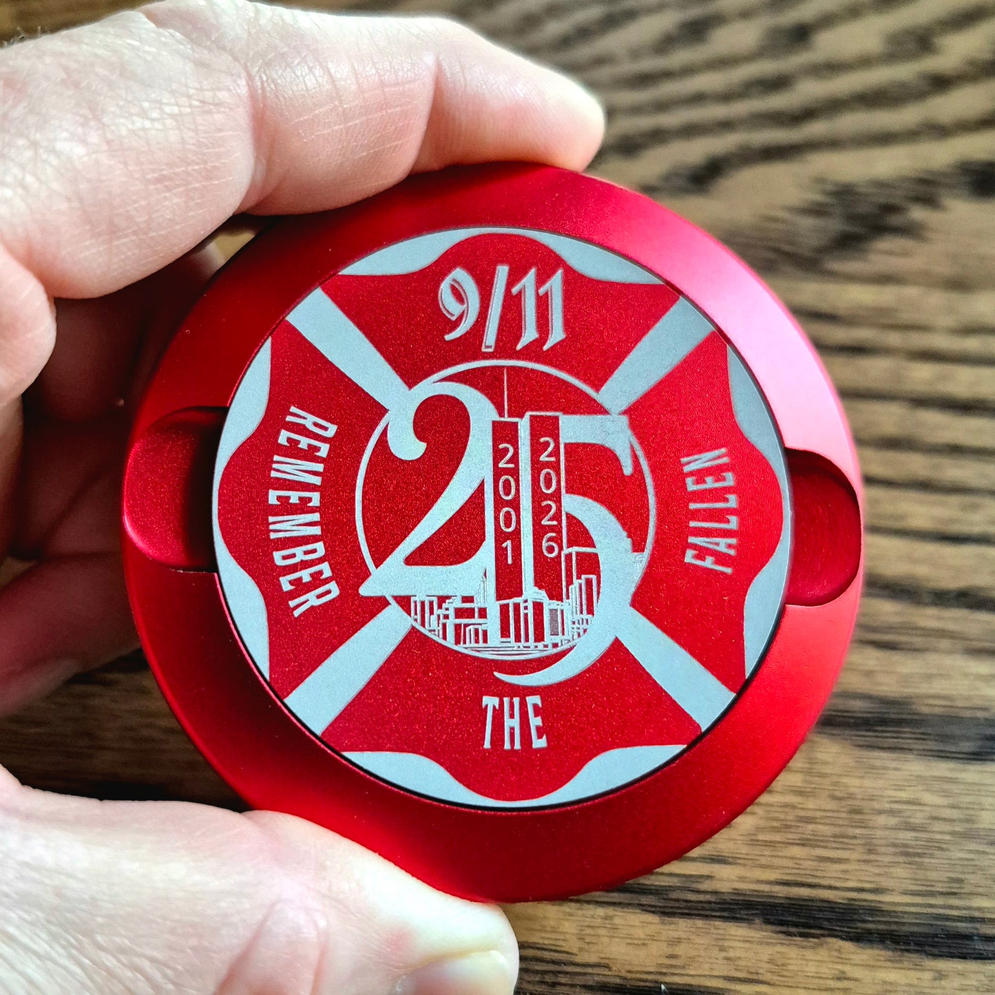 Smokeless Nicotine Container - "Remember the Fallen" (Limited 9/11 25th Year Edition)