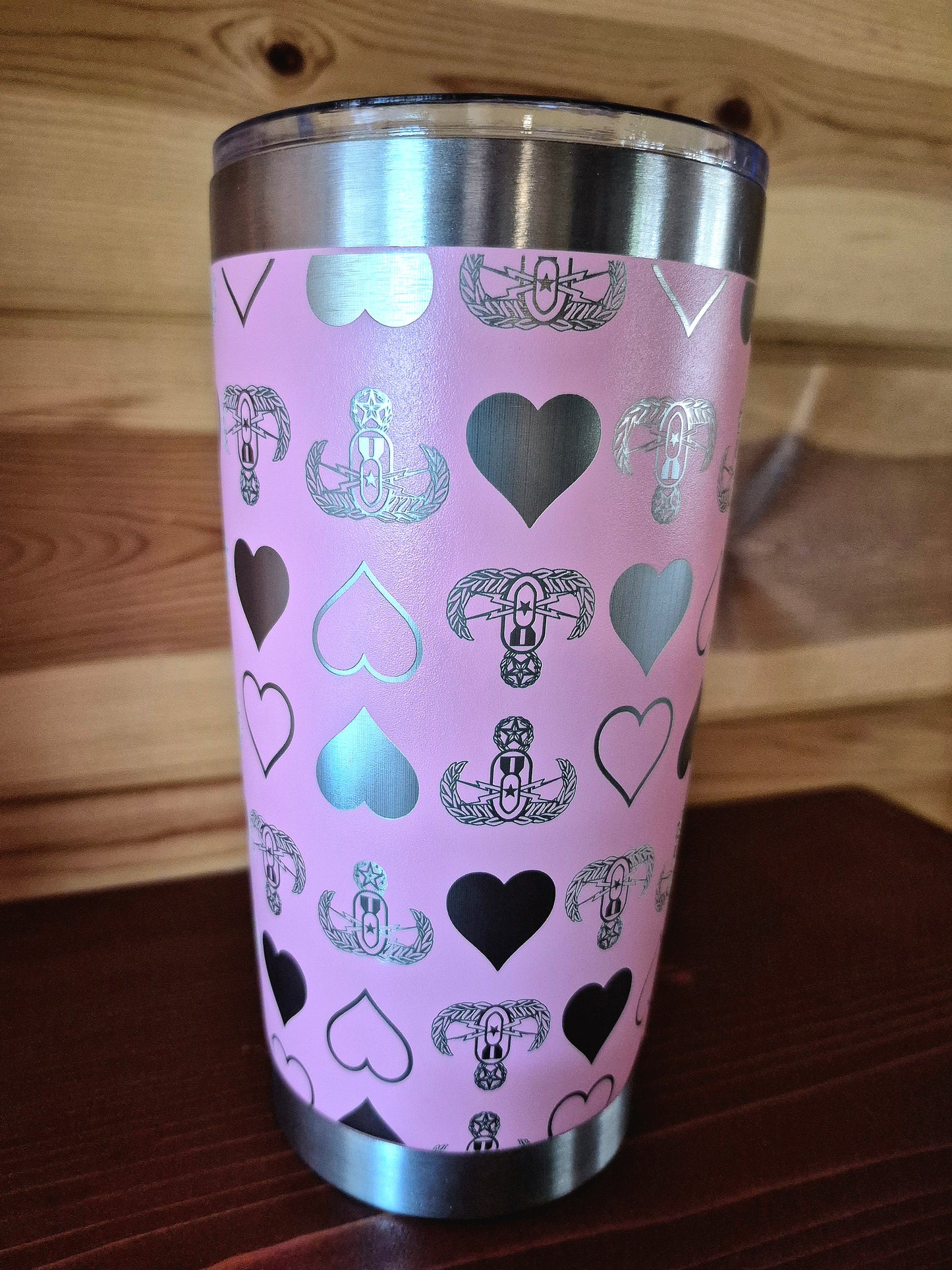 Tumbler - "I Heart EOD" (Pink)
