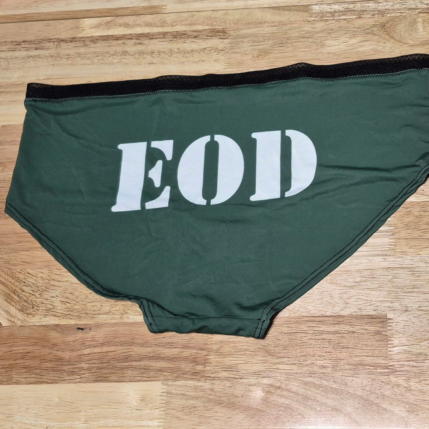 Women's Briefs - "EOD Master Badge" (OD Green)