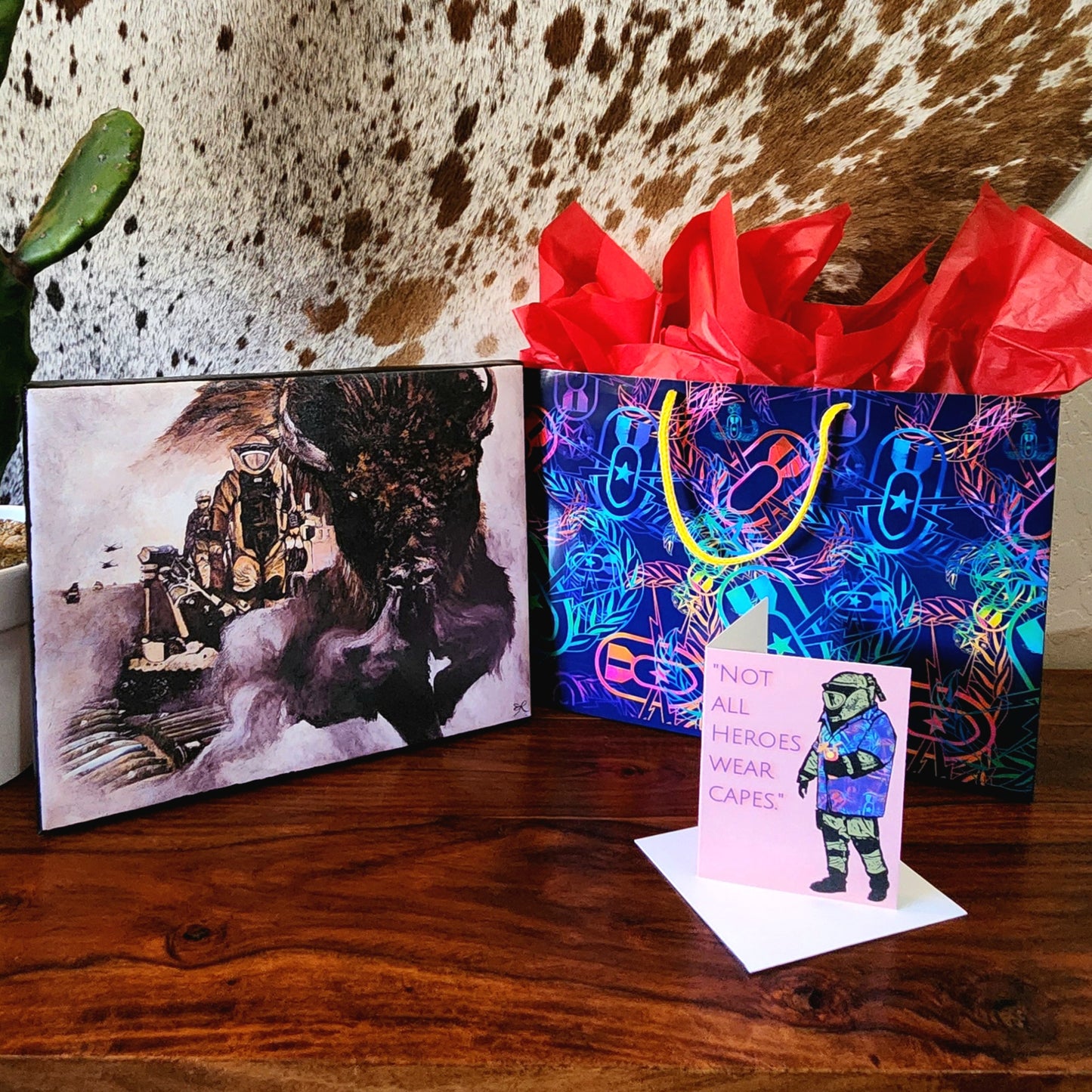 Canvas Print Gift Set (11"x14") - "The Spirit of EOD"