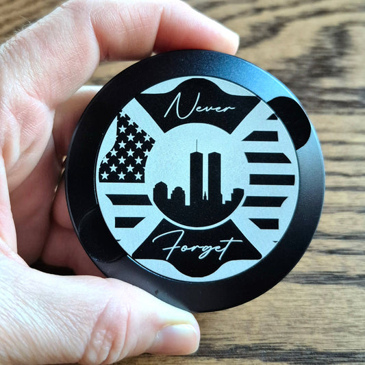 Smokeless Nicotine Container - "Never Forget"