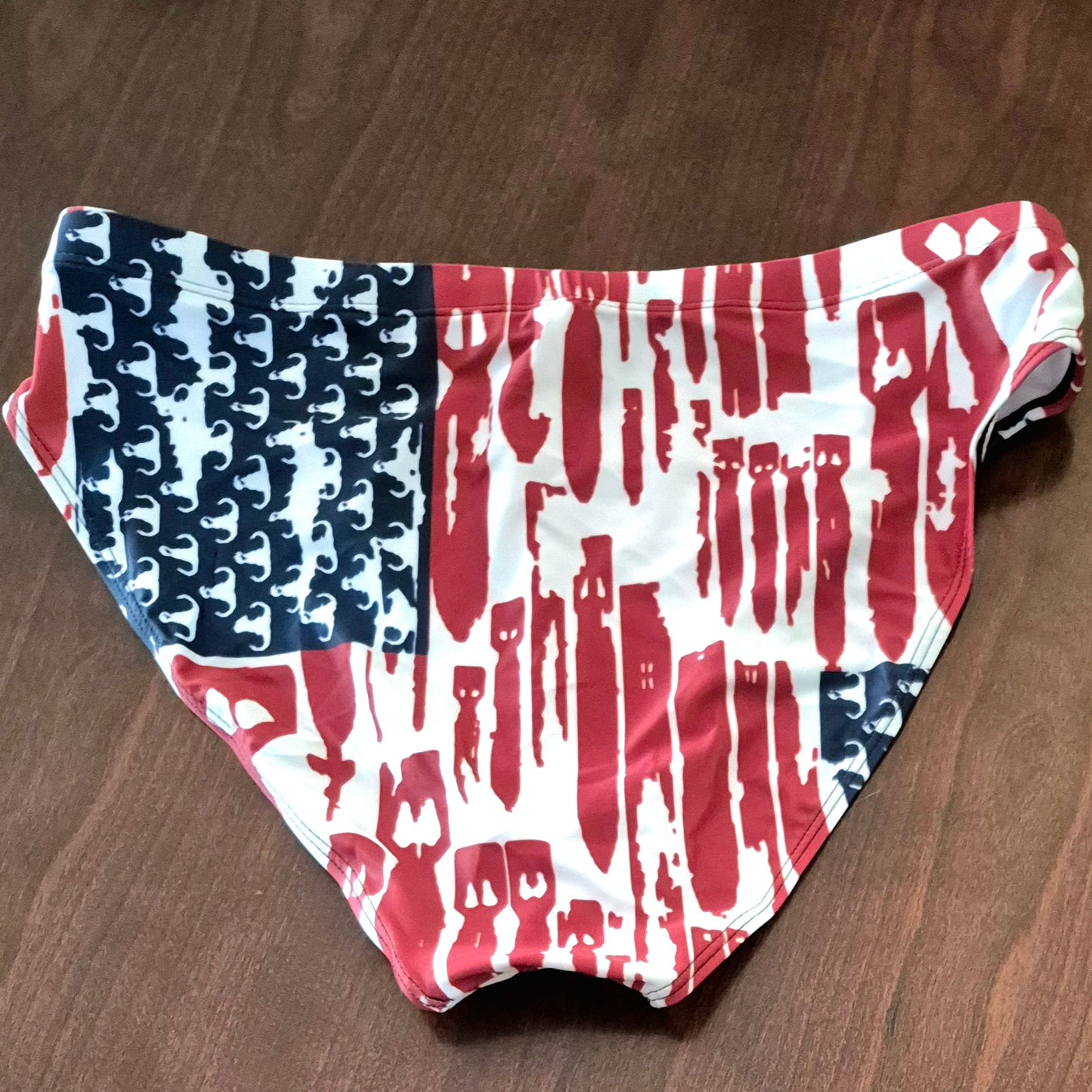 Men's Swim Briefs - "EOD Bomb Flag"
