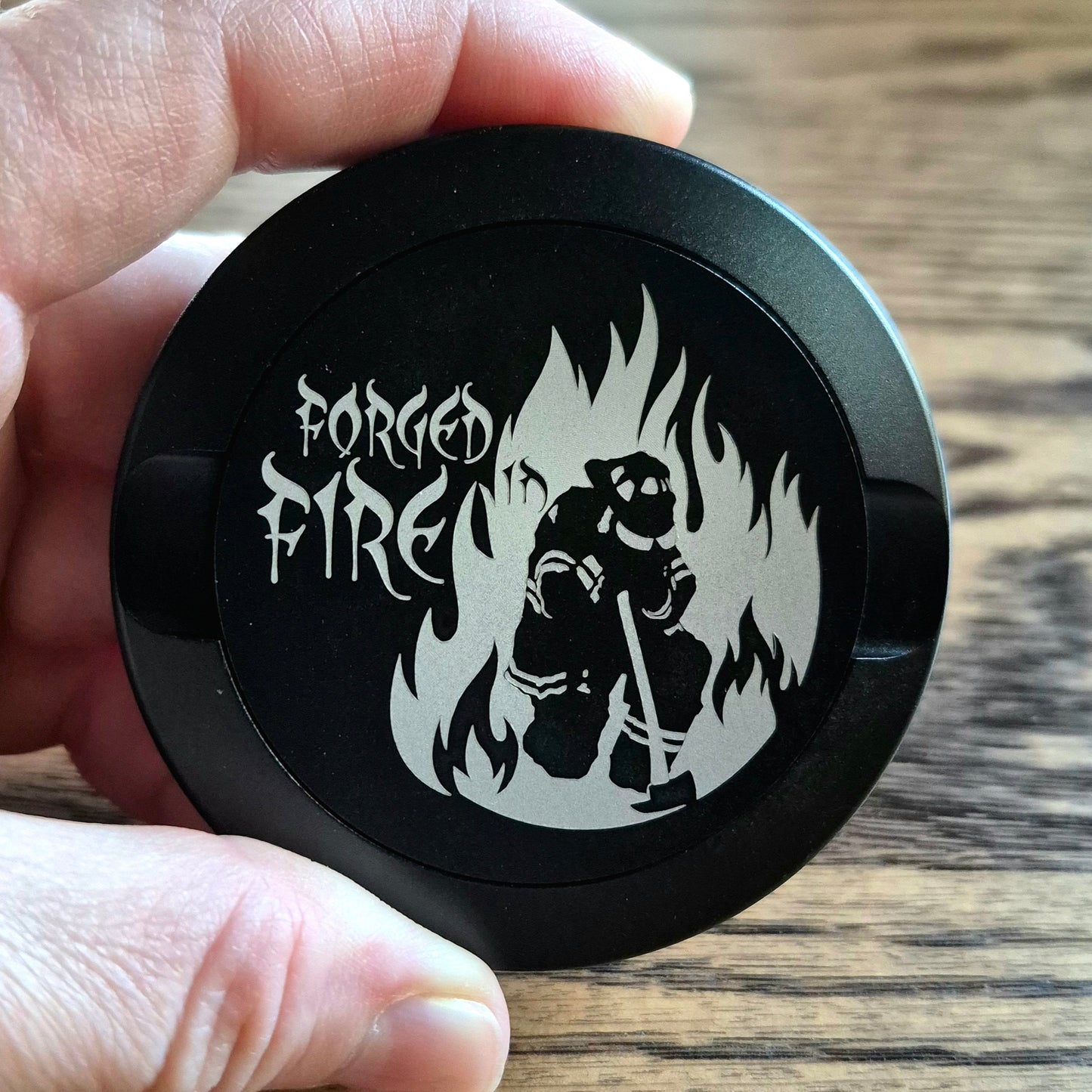 Smokeless Nicotine Container - "Forged in Fire"