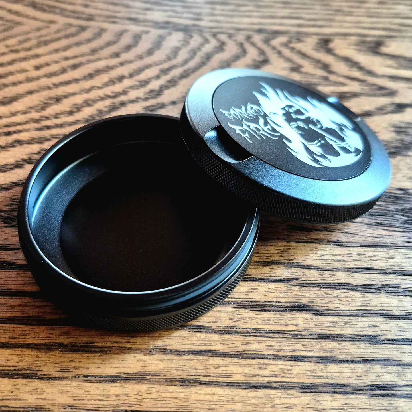 Smokeless Nicotine Container - "Forged in Fire"