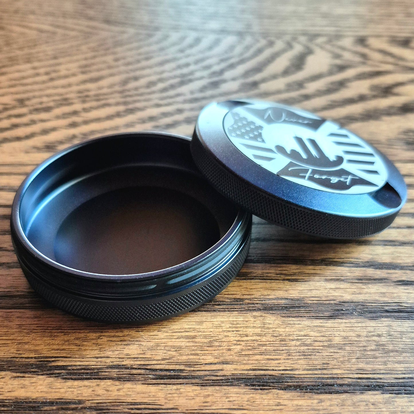 Smokeless Nicotine Container - "Never Forget"