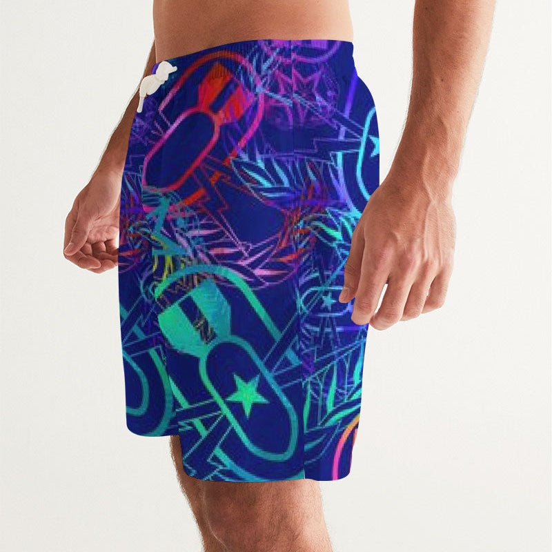 Men's Swim Trunks - "It's 5 o'clock Somewhere"
