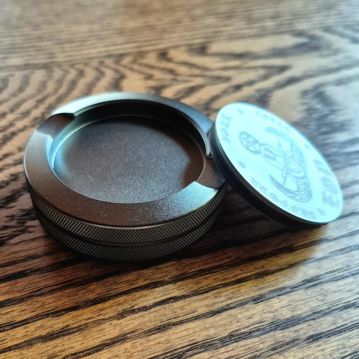 Smokeless Nicotine Container - "Support Your Local EOD"